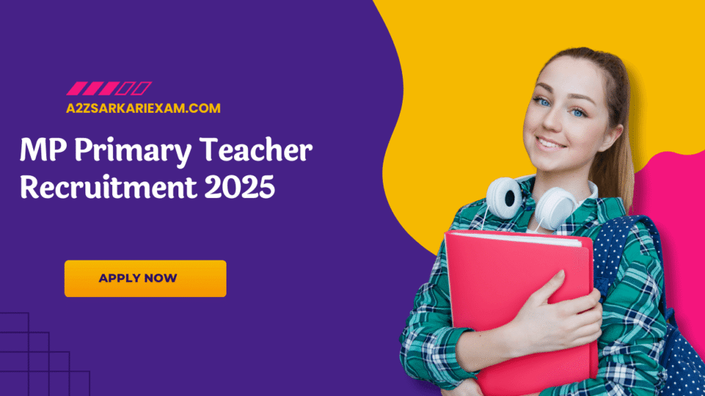 MP Primary Teacher Recruitment 2025