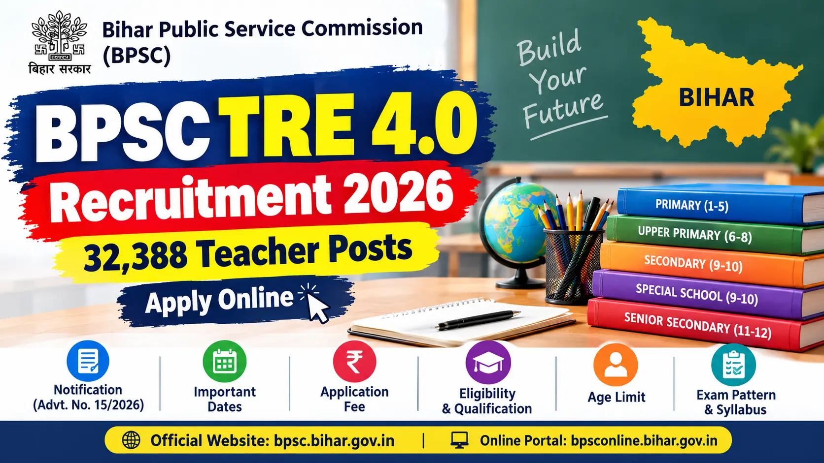 BPSC TRE 4.0 Recruitment 2026