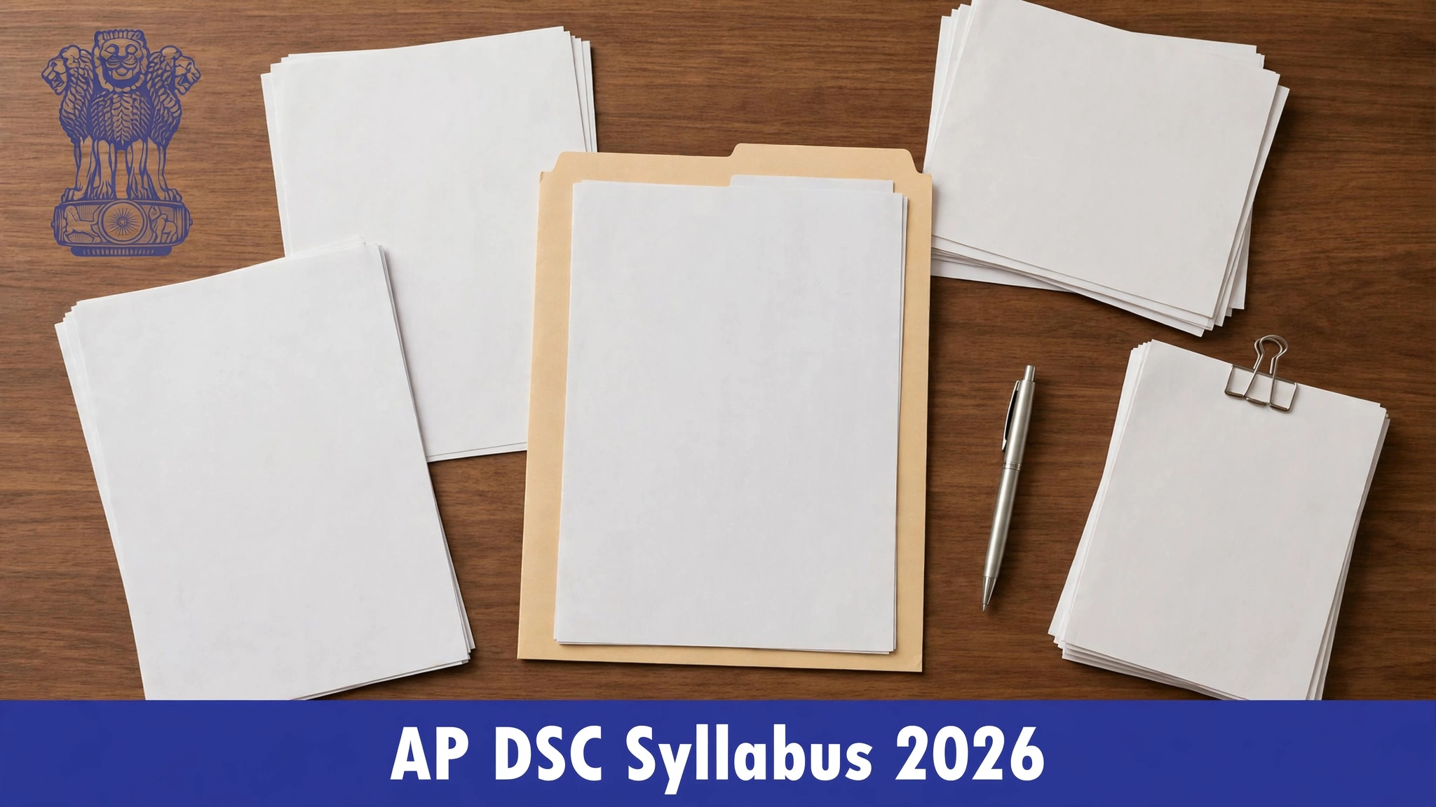 AP DSC Syllabus 2026 - exam pattern and subject-wise topics