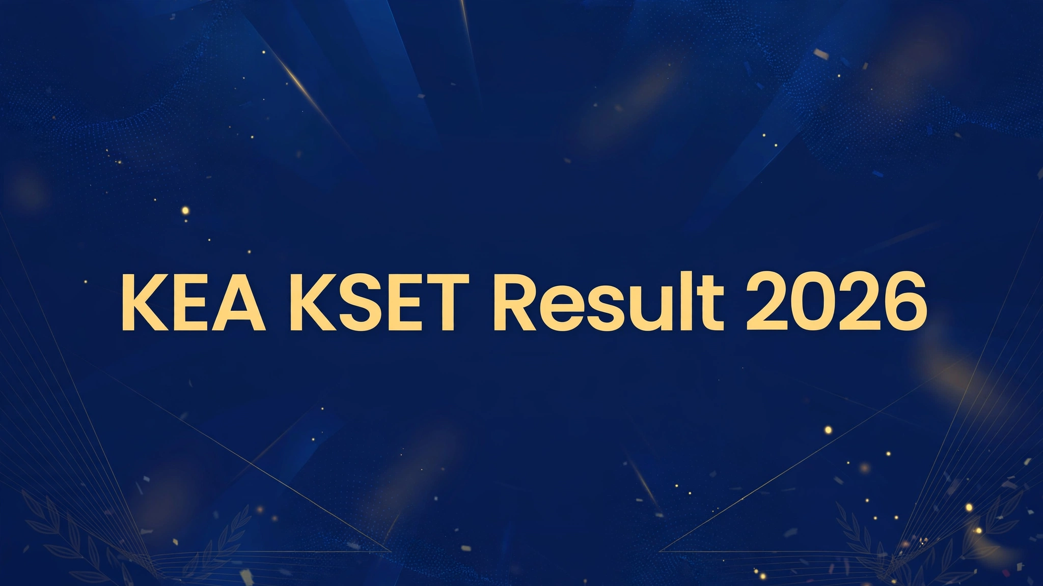 KEA KSET Result 2026