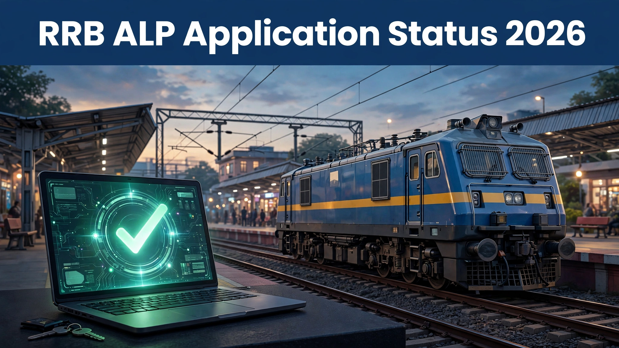 RRB ALP Application Status 2026
