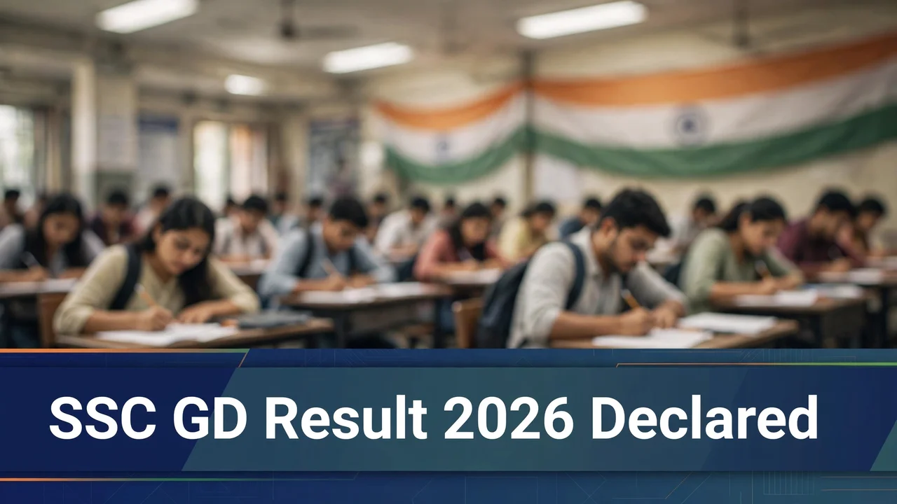 SSC GD Constable Result 2026 declared on 12 October 2026, merit list and cut off marks for 25,487 posts on ssc.gov.in