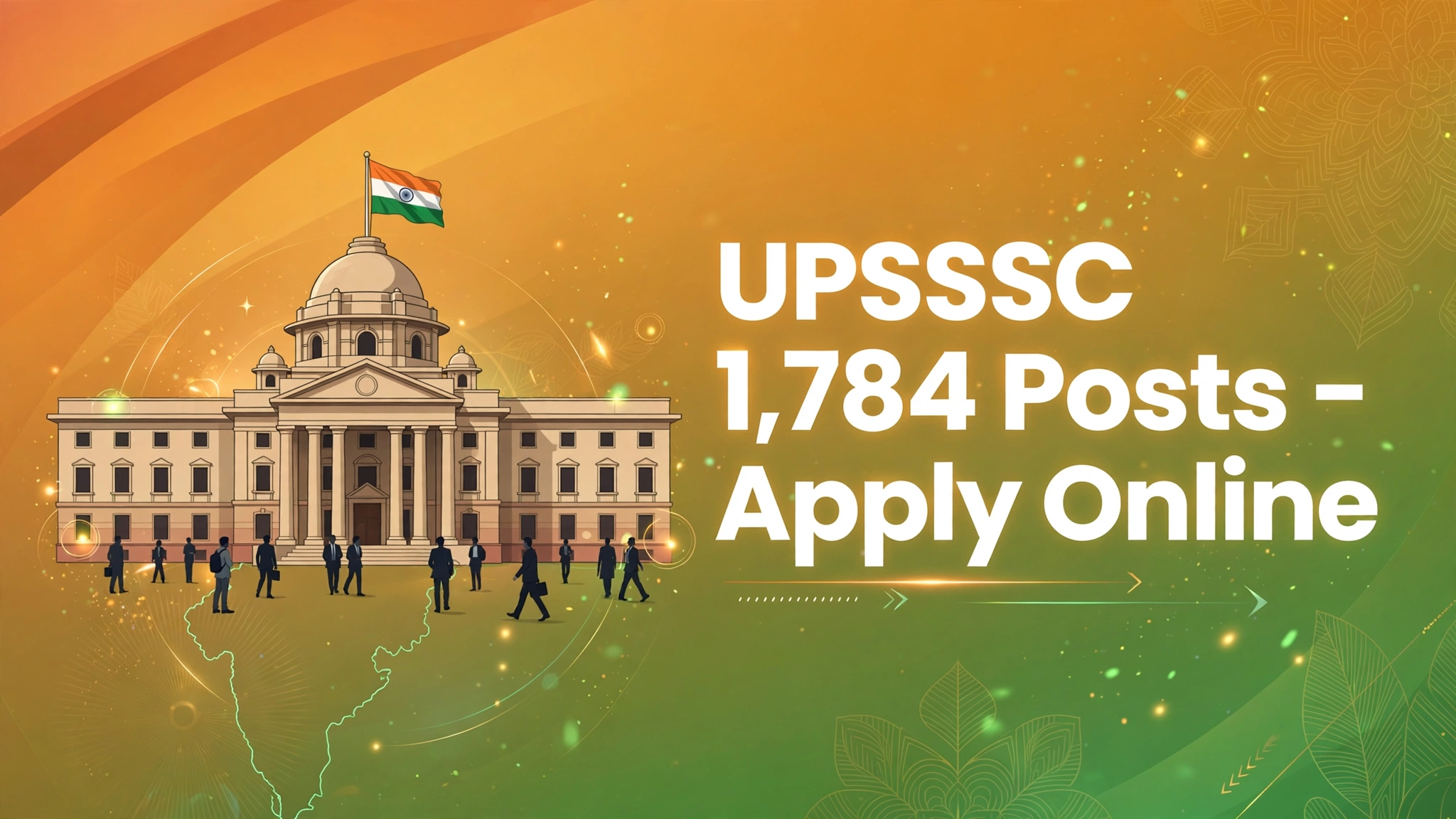 UPSSSC Lower Subordinate Recruitment 2026 - 1,784 posts banner