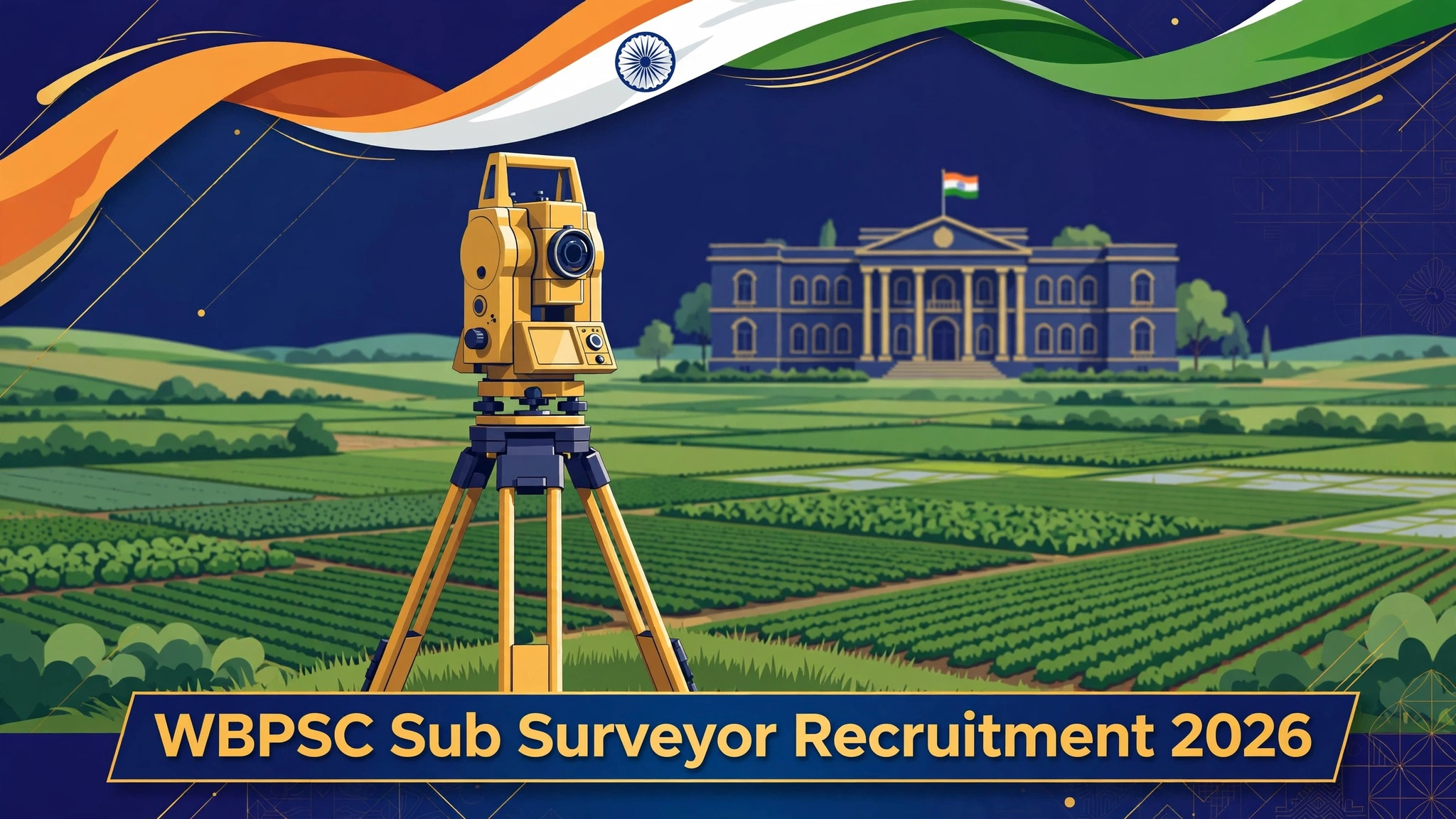 WBPSC Sub Surveyor Recruitment 2026 - 1145 Sub-Surveyor posts, apply online